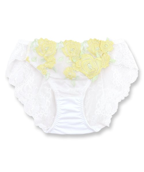 fran de lingerie(フランデランジェリー)/ゴージャス薔薇刺繍美しさも、機能も 「グレースイストグランデ バックレース」 バックレースショーツ/img18