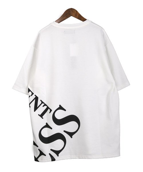LUXSTYLE(ラグスタイル)/クロスロゴプリント半袖Tシャツ/Tシャツ メンズ 半袖 クロス ロゴ プリント/img08