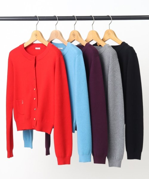 【CLASSY.11月号掲載】ウォッシャブルコットンカシミヤカーディガン 