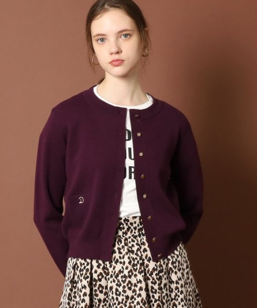 【CLASSY.11月号掲載】ウォッシャブルコットンカシミヤカーディガン 