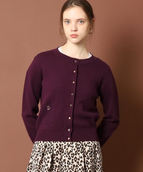 【CLASSY.11月号掲載】ウォッシャブルコットンカシミヤカーディガン 