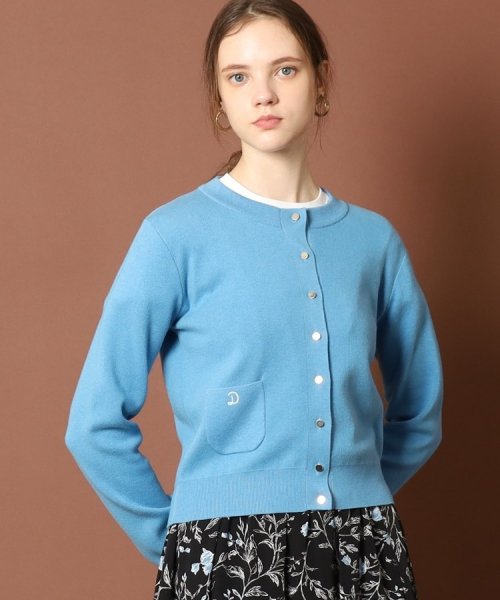 【CLASSY.11月号掲載】ウォッシャブルコットンカシミヤカーディガン 