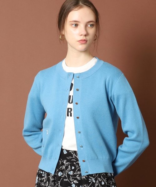 【CLASSY.11月号掲載】ウォッシャブルコットンカシミヤカーディガン 