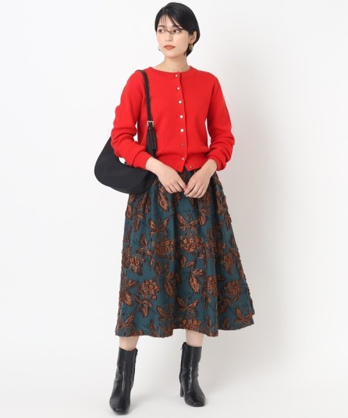 【CLASSY.11月号掲載】ウォッシャブルコットンカシミヤカーディガン 