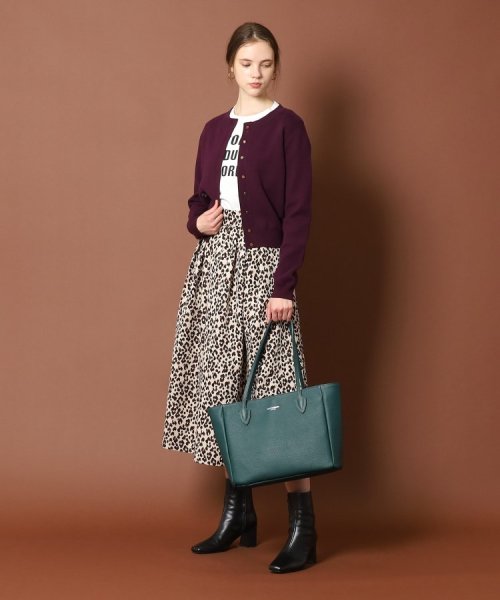 【CLASSY.11月号掲載】ウォッシャブルコットンカシミヤカーディガン 