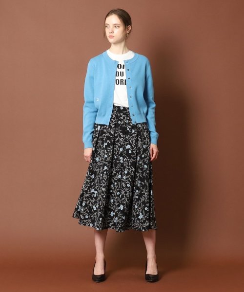 【CLASSY.11月号掲載】ウォッシャブルコットンカシミヤカーディガン 