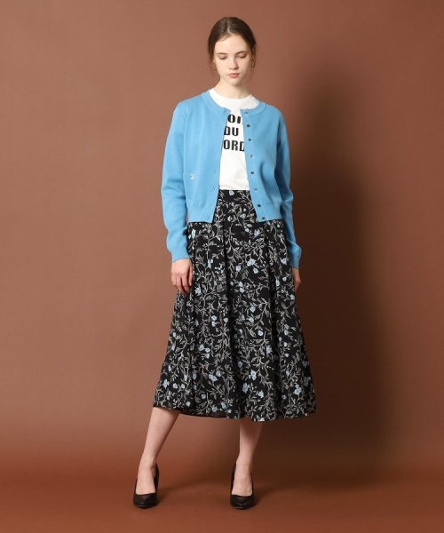 【CLASSY.11月号掲載】ウォッシャブルコットンカシミヤカーディガン 