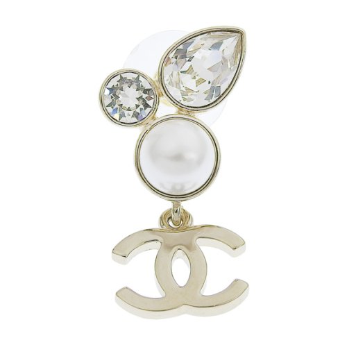 CHANEL(シャネル)/CHANEL シャネル CC ロゴ ココマーク リーフ ピアス  アクセサリー/img05