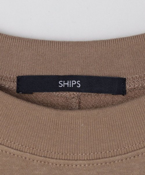 SHIPS MEN(シップス　メン)/SHIPS: ピマコットン ミニ裏毛 オーバー Tシャツ/img56