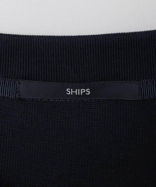 SHIPS MEN(シップス　メン)/SHIPS:〈接触冷感〉トリコット ジャカード クルーネック Tシャツ/img50