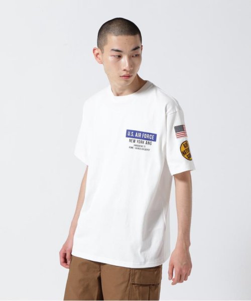AVIREX(AVIREX)/《COLLECTION》AIR NATIONAL GUARD PATCH T－SHIRT / エアナショナルガード Tシャツ/img14
