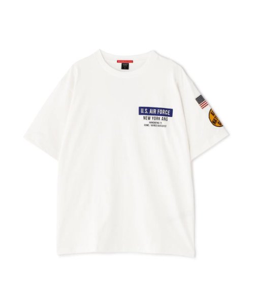 AVIREX(AVIREX)/《COLLECTION》AIR NATIONAL GUARD PATCH T－SHIRT / エアナショナルガード Tシャツ/img17