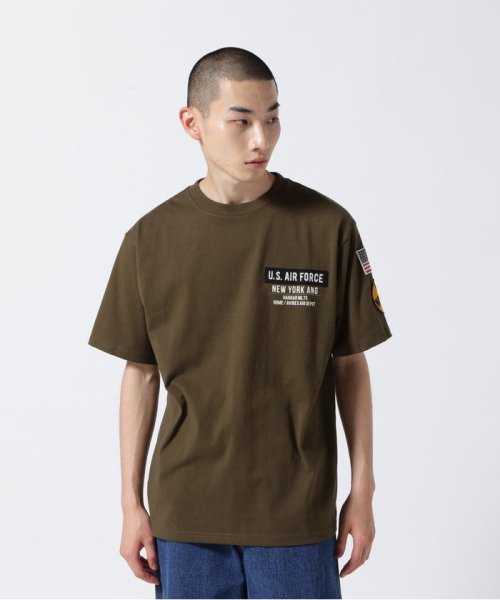 AVIREX(AVIREX)/《COLLECTION》AIR NATIONAL GUARD PATCH T－SHIRT / エアナショナルガード Tシャツ/img20