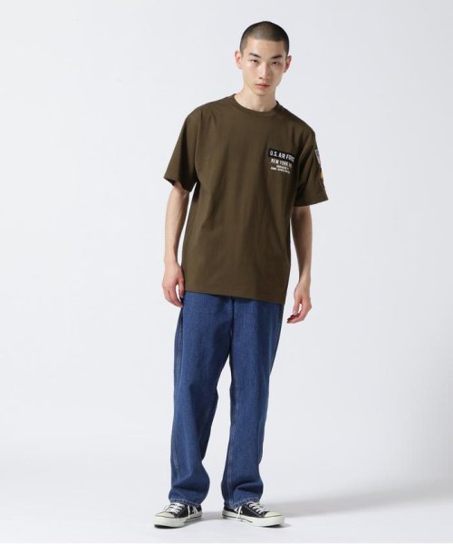 AVIREX(AVIREX)/《COLLECTION》AIR NATIONAL GUARD PATCH T－SHIRT / エアナショナルガード Tシャツ/img22