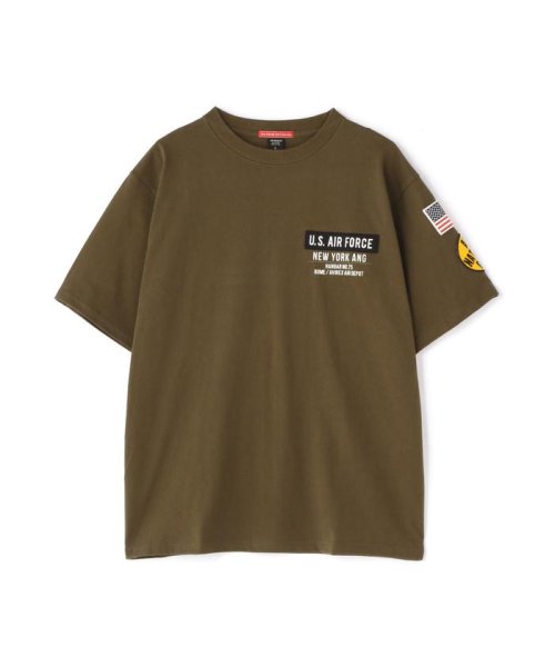 AVIREX(AVIREX)/《COLLECTION》AIR NATIONAL GUARD PATCH T－SHIRT / エアナショナルガード Tシャツ/img23
