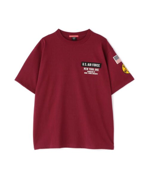 AVIREX(AVIREX)/《COLLECTION》AIR NATIONAL GUARD PATCH T－SHIRT / エアナショナルガード Tシャツ/img29