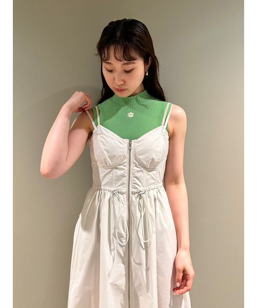 LILY BROWN×MARY QUANT】デイジー刺繍ニットタンク(505348216)｜阪急