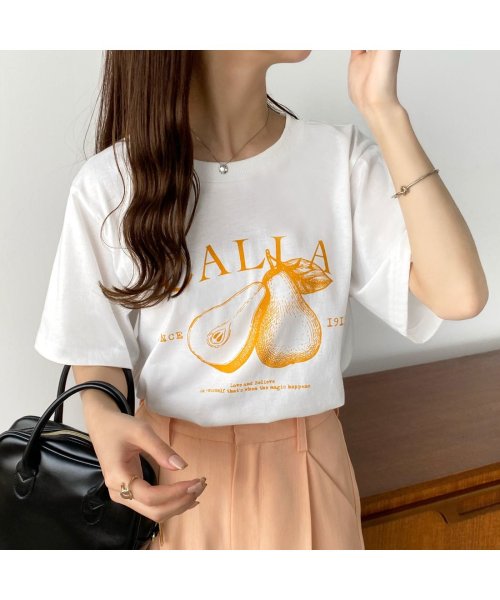 callautia(カラウティア)/callautia　イラストロゴTシャツ/img06