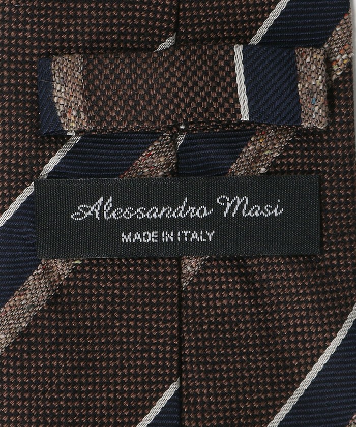 セール】＜Alessandro Masi＞8.0cm ストライプ2 ネクタイ(505398009