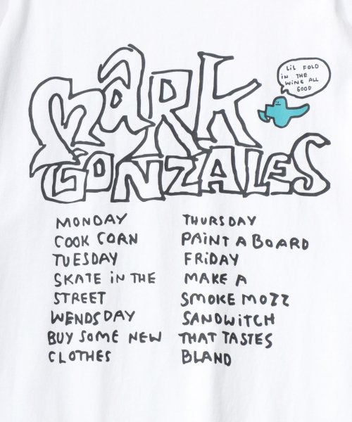 LAZAR(ラザル)/【Lazar】MARK GONZALES /マークゴンザレス オーバーサイズ ストリート バックプリント 半袖Tシャツ メンズ カジュアル トップス/img06