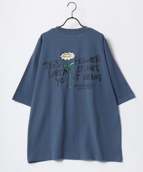 LAZAR(ラザル)/【Lazar】MARK GONZALES /マークゴンザレス オーバーサイズ ストリート バックプリント 半袖Tシャツ メンズ カジュアル トップス/img18