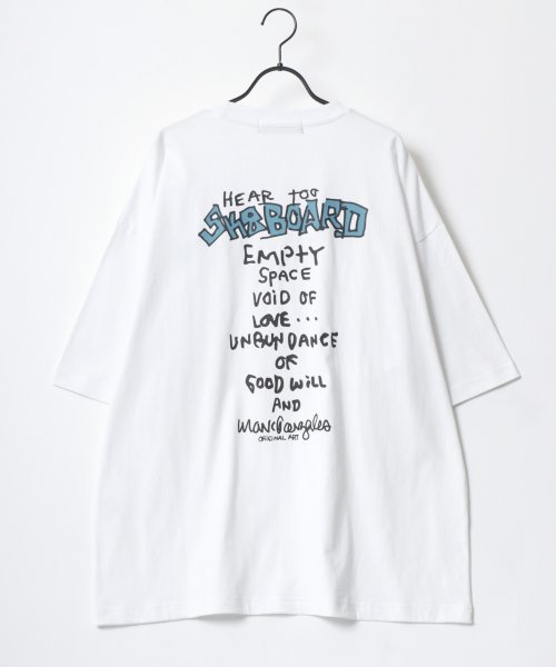 LAZAR(ラザル)/【Lazar】MARK GONZALES /マークゴンザレス オーバーサイズ ストリート バックプリント 半袖Tシャツ メンズ カジュアル トップス/img21