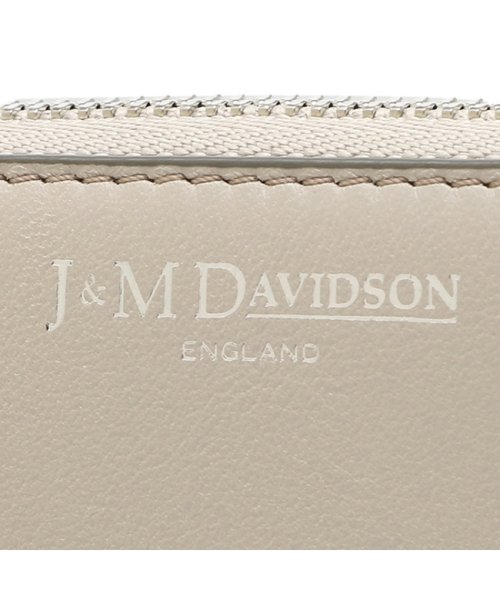 J&M DAVIDSON(ジェイアンドエム　デヴィッドソン)/ジェイアンドエムデヴィッドソン 二つ折り財布 グレー レディース J&M DAVIDSON SSZW0XX SCXX 910S/img06