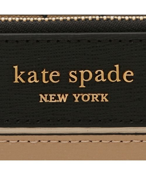 kate spade new york(ケイトスペードニューヨーク)/ケイトスペード 二つ折り財布 モーガン ミニ財布 ブラウン マルチ レディース KATE SPADE K8956 250/img06