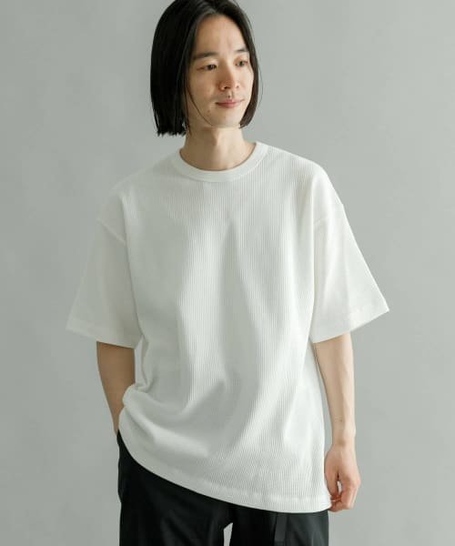 URBAN RESEARCH(アーバンリサーチ)/『Sサイズ/XLサイズあり』『UR TECH』ワッフルTシャツ/img02