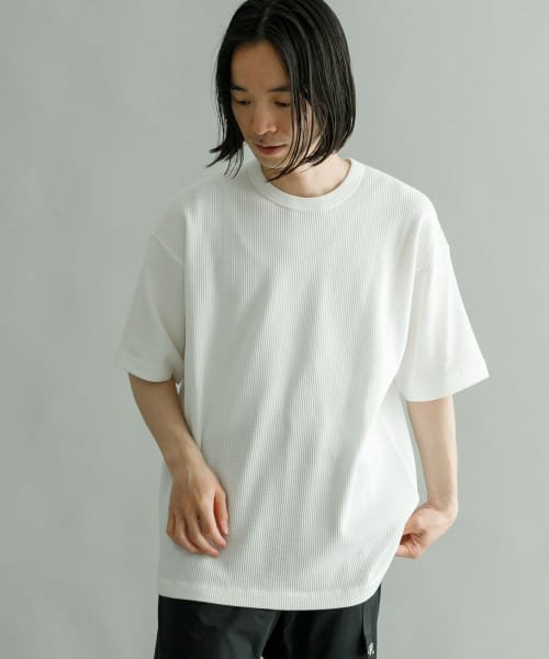 URBAN RESEARCH(アーバンリサーチ)/『Sサイズ/XLサイズあり』『UR TECH』ワッフルTシャツ/img03