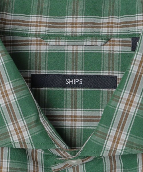 SHIPS MEN(シップス　メン)/SHIPS: ECOPET(R) チェック セミワイドカラーシャツ S/S/img35