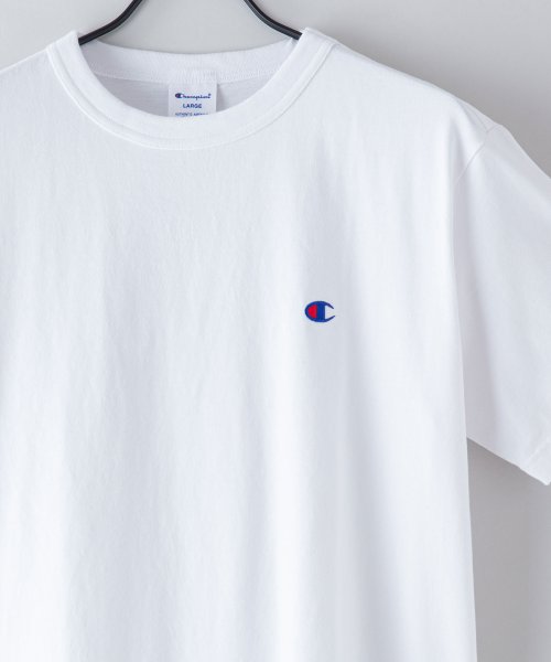 JEANS MATE(ジーンズメイト)/【CHAMPION】 チャンピオン ワンポイント ロゴ 刺繍 Tシャツ USAコットン100% サスティナブル/img35