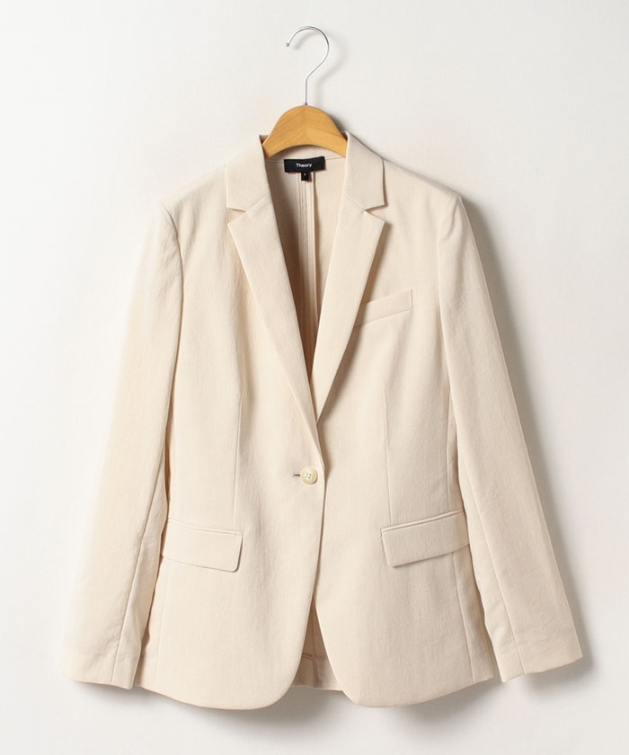 ジャケット CRISP POLY STAPLE BLAZER(505338856) | セオリー(Theory