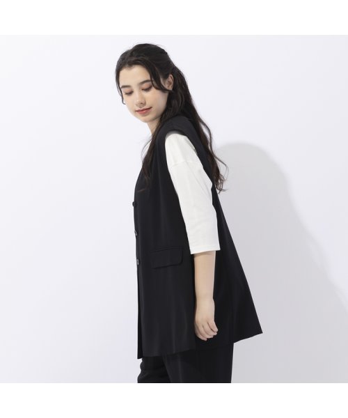 【Sprout.】マットサテン　ロングベスト［セットアップ可］ Sprout リリアンビューティ　スプラウト