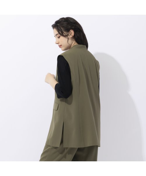 【Sprout.】マットサテン　ロングベスト［セットアップ可］ Sprout リリアンビューティ　スプラウト