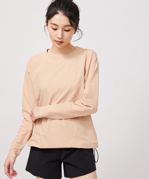 【speedo】UV ステイフィットエコ長袖ラッシュガード UV Sensitive