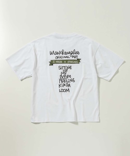 Mark Gonzales(Mark Gonzales)/MARK GONZALES ARTWORK COLLECTION(マーク ゴンザレス)バックプリント半袖Tシャツ/5type/6colors/img10