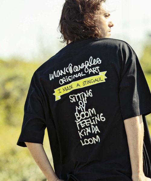 Mark Gonzales(Mark Gonzales)/MARK GONZALES ARTWORK COLLECTION(マーク ゴンザレス)バックプリント半袖Tシャツ/5type/6colors/img16