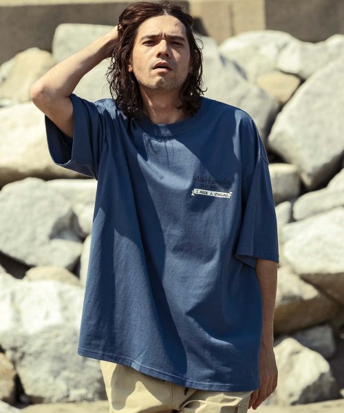 Mark Gonzales(Mark Gonzales)/MARK GONZALES ARTWORK COLLECTION(マーク ゴンザレス)バックプリント半袖Tシャツ/5type/6colors/img30