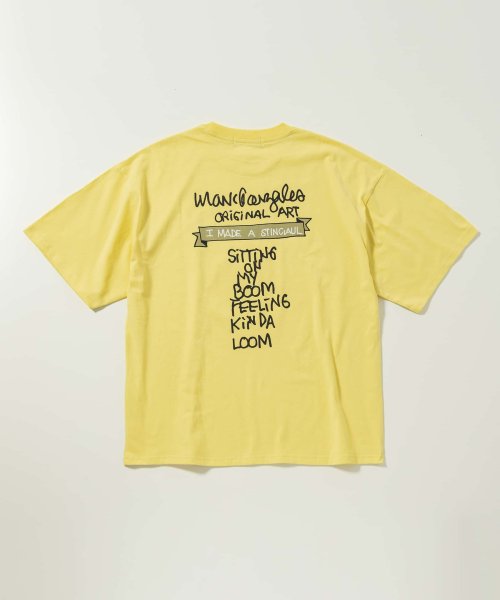 Mark Gonzales(Mark Gonzales)/MARK GONZALES ARTWORK COLLECTION(マーク ゴンザレス)バックプリント半袖Tシャツ/5type/6colors/img45