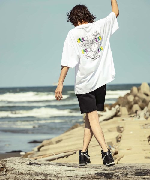 Mark Gonzales(Mark Gonzales)/MARK GONZALES ARTWORK COLLECTION(マーク ゴンザレス)バックプリント半袖Tシャツ/5type/6colors/img49