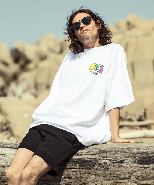 Mark Gonzales(Mark Gonzales)/MARK GONZALES ARTWORK COLLECTION(マーク ゴンザレス)バックプリント半袖Tシャツ/5type/6colors/img50