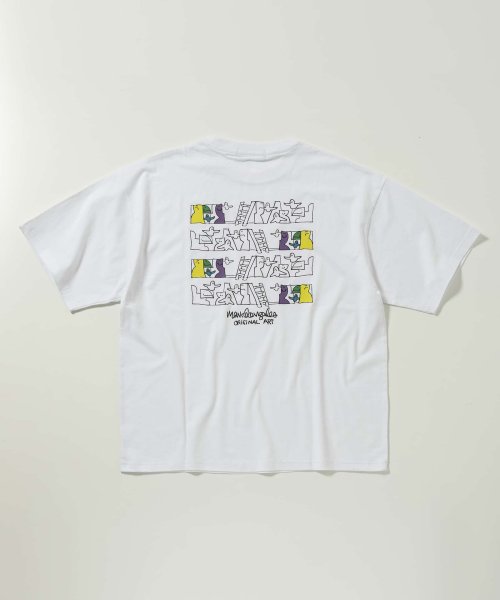 Mark Gonzales(Mark Gonzales)/MARK GONZALES ARTWORK COLLECTION(マーク ゴンザレス)バックプリント半袖Tシャツ/5type/6colors/img56
