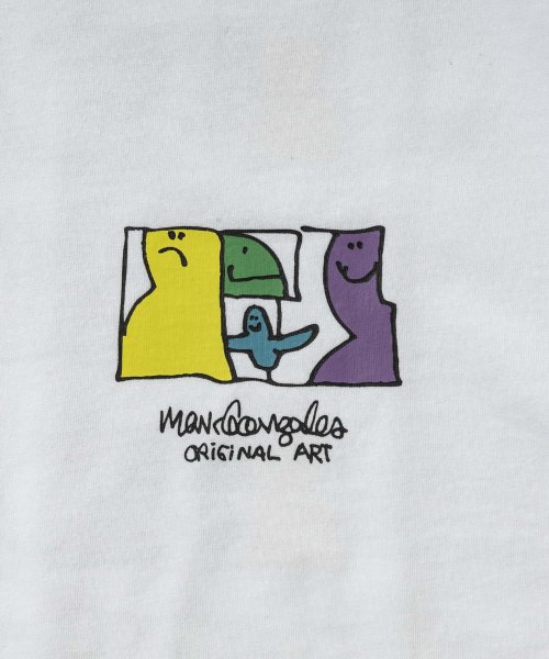 Mark Gonzales(Mark Gonzales)/MARK GONZALES ARTWORK COLLECTION(マーク ゴンザレス)バックプリント半袖Tシャツ/5type/6colors/img57