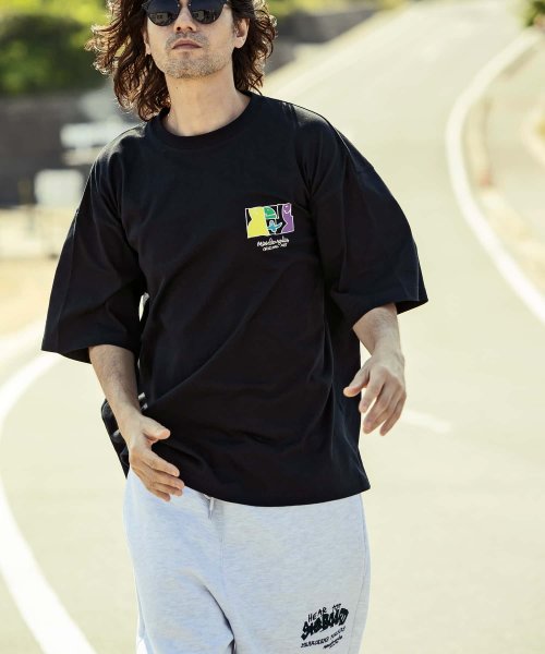 Mark Gonzales(Mark Gonzales)/MARK GONZALES ARTWORK COLLECTION(マーク ゴンザレス)バックプリント半袖Tシャツ/5type/6colors/img64