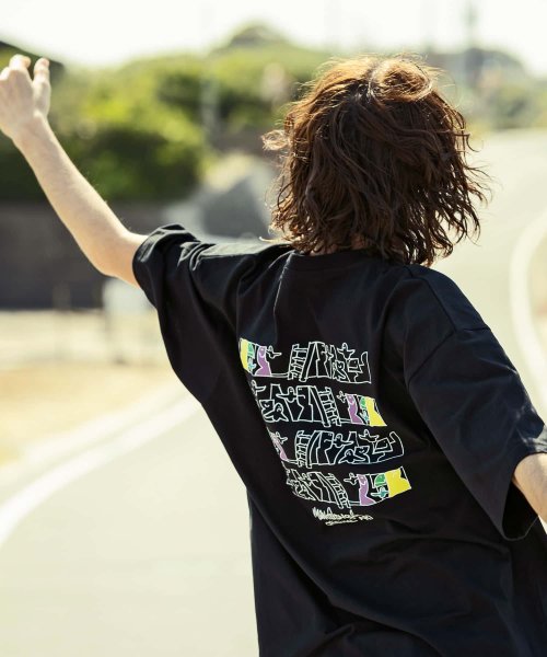 Mark Gonzales(Mark Gonzales)/MARK GONZALES ARTWORK COLLECTION(マーク ゴンザレス)バックプリント半袖Tシャツ/5type/6colors/img67