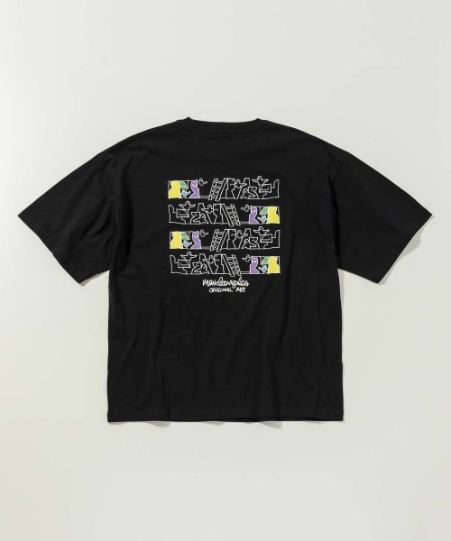 Mark Gonzales(Mark Gonzales)/MARK GONZALES ARTWORK COLLECTION(マーク ゴンザレス)バックプリント半袖Tシャツ/5type/6colors/img69