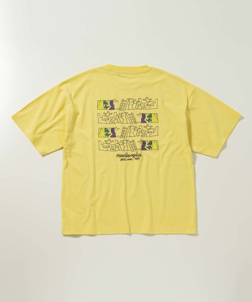 Mark Gonzales(Mark Gonzales)/MARK GONZALES ARTWORK COLLECTION(マーク ゴンザレス)バックプリント半袖Tシャツ/5type/6colors/img80