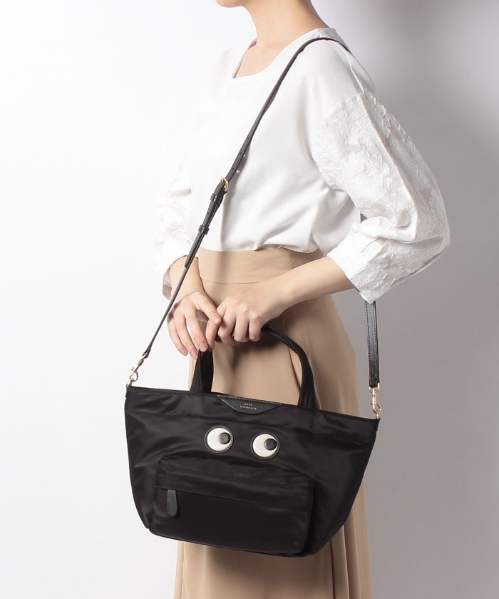 ANYA HINDMARCH】Mini Eyes Nylon Tote アニヤハインドマーチ ...