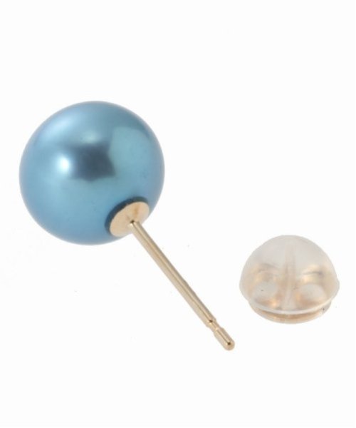 インディゴパール8mm1粒ピアスK10(両耳) インディゴパール8mm1粒ピアスK10(両耳) BCD1402172373 (10725円)